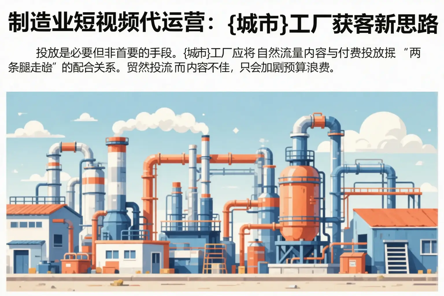 制造业短视频代运营:湖南工厂获客新思路