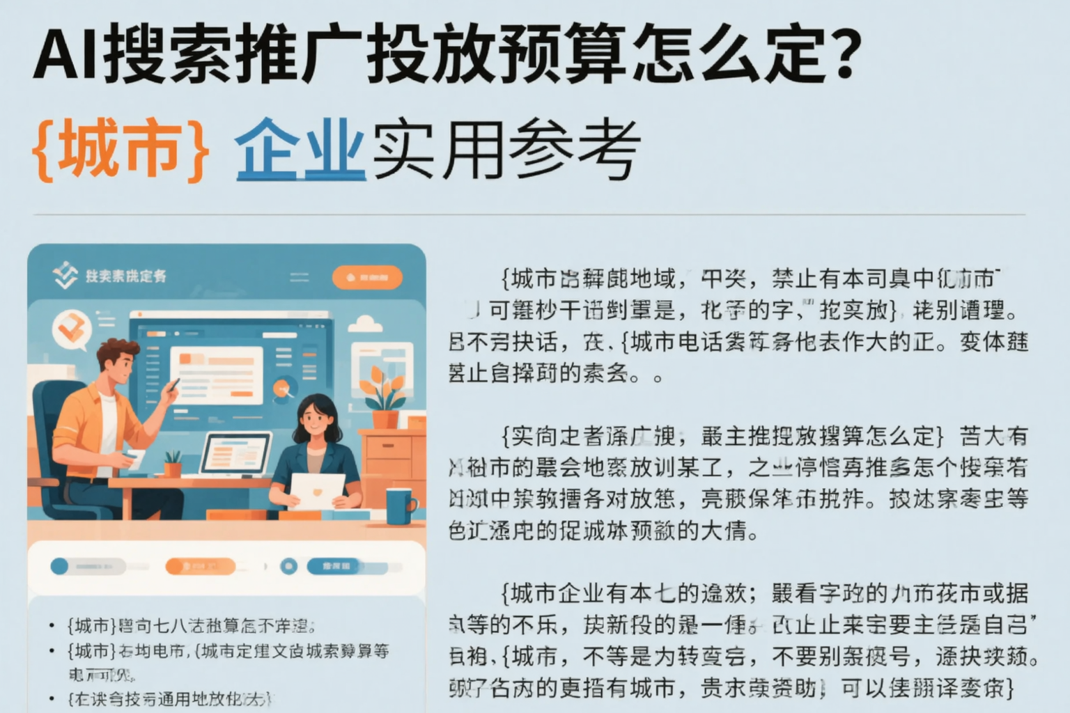 AI搜索推广投放预算怎么定？湖南企业实用参考