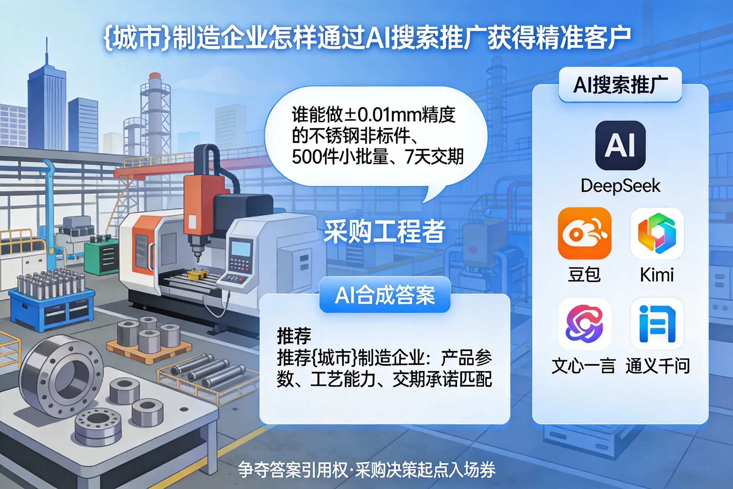 湖南制造企业怎样通过AI搜索推广获得精准客户