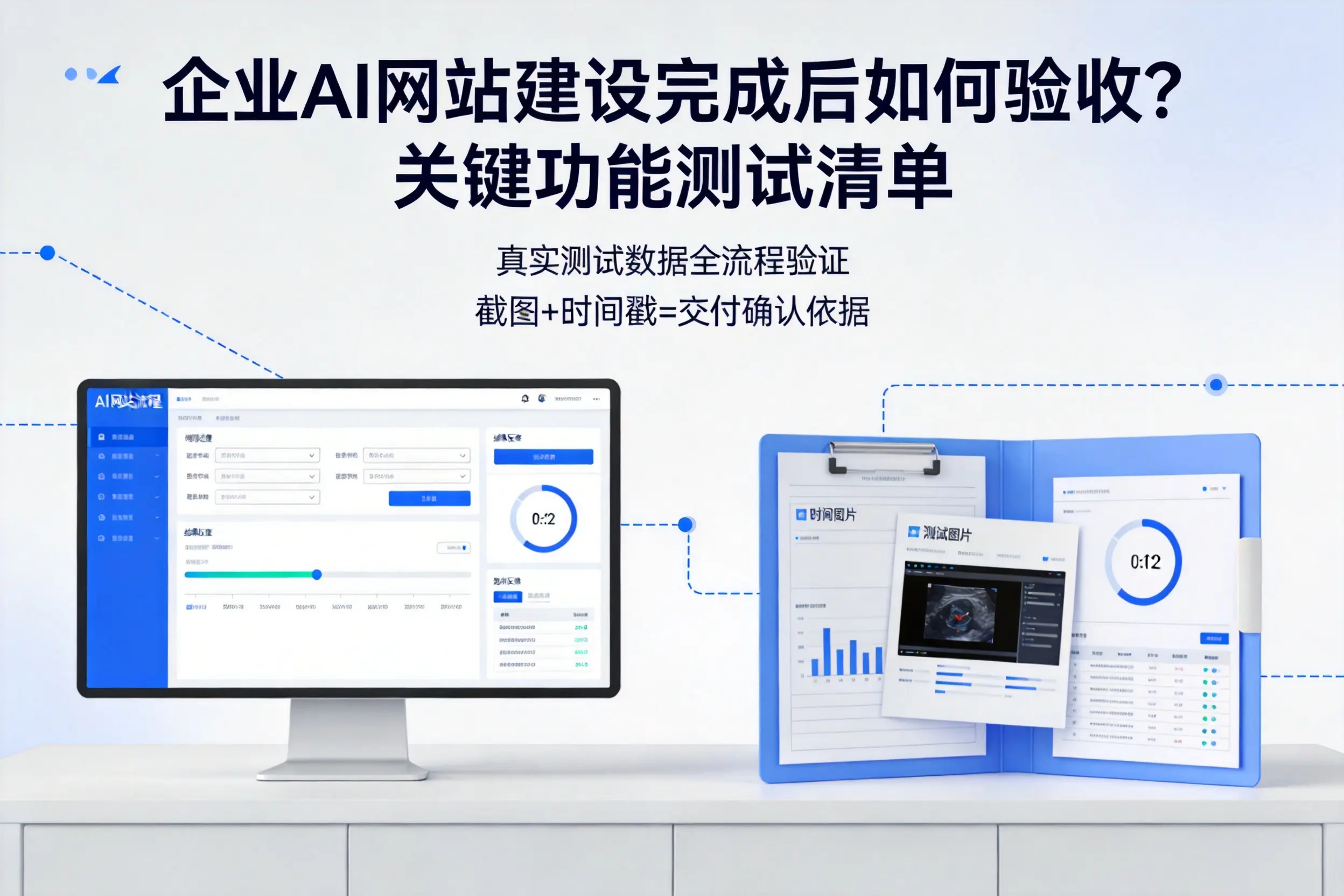 湖南企业AI网站建设完成后如何验收?关键功能测试清单
