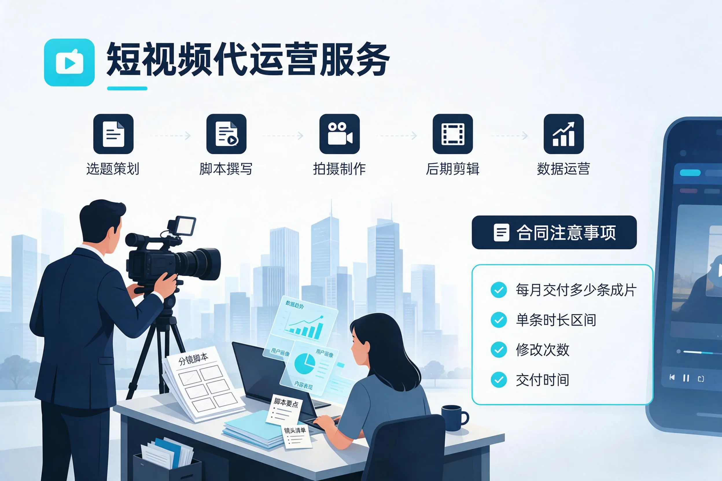 短视频代运营包含哪些服务？湖南企业常见问题科普