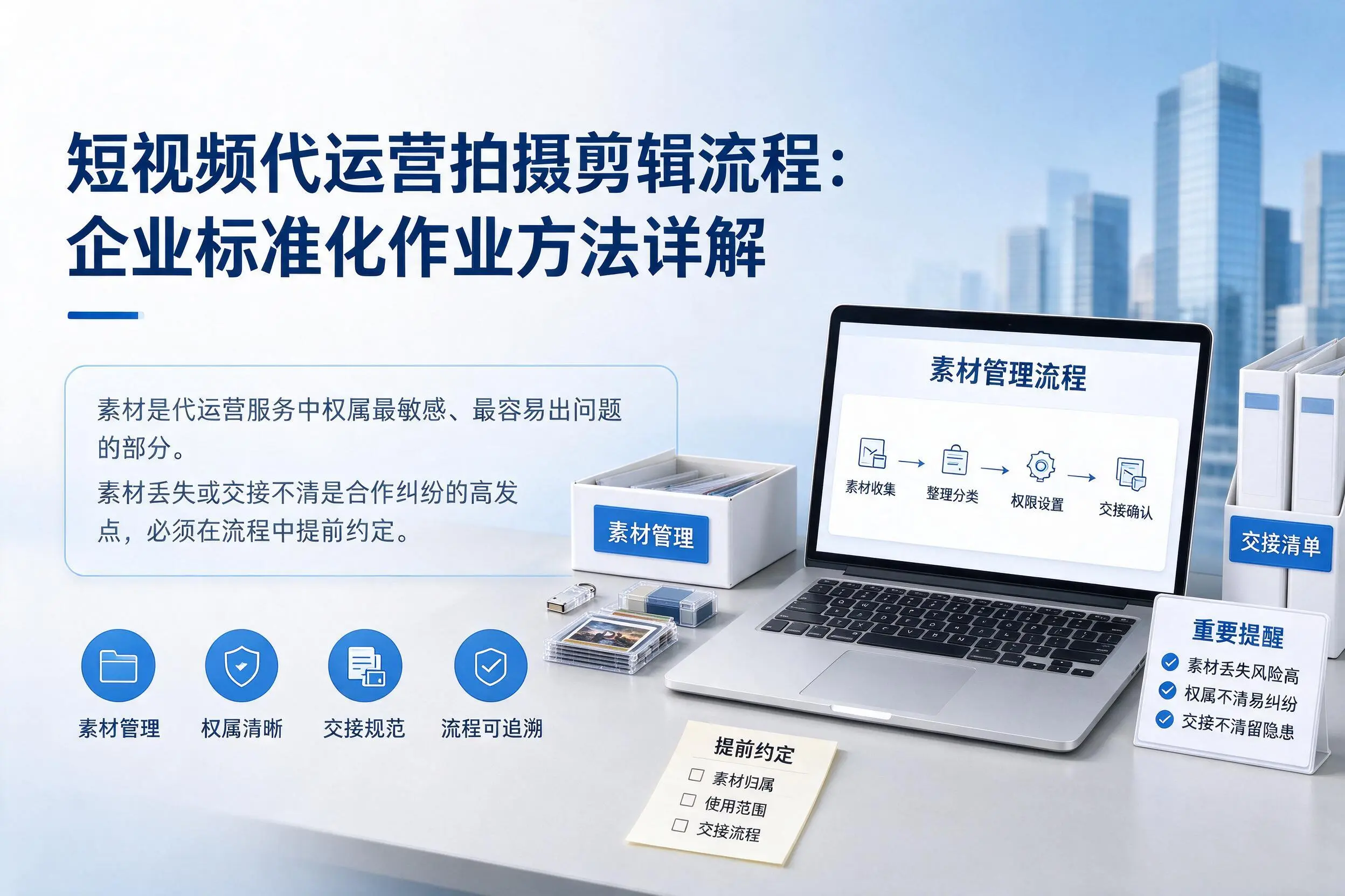 短视频代运营拍摄剪辑流程:湖南企业标准化作业方法详解