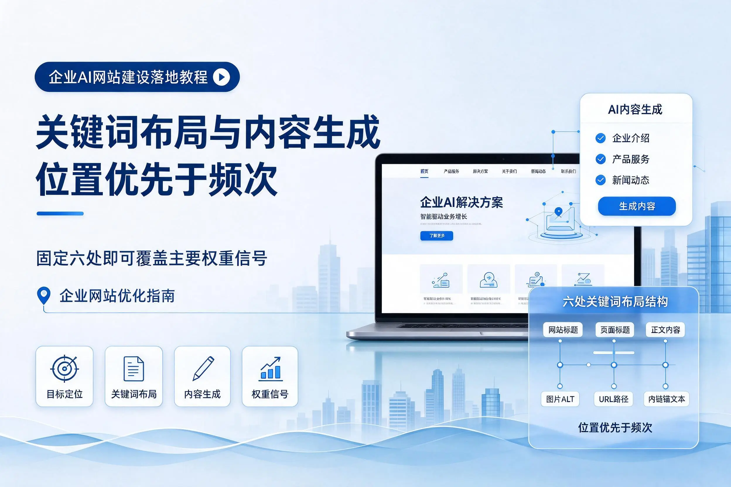 湖南企业AI网站建设落地教程：关键词布局与内容生成