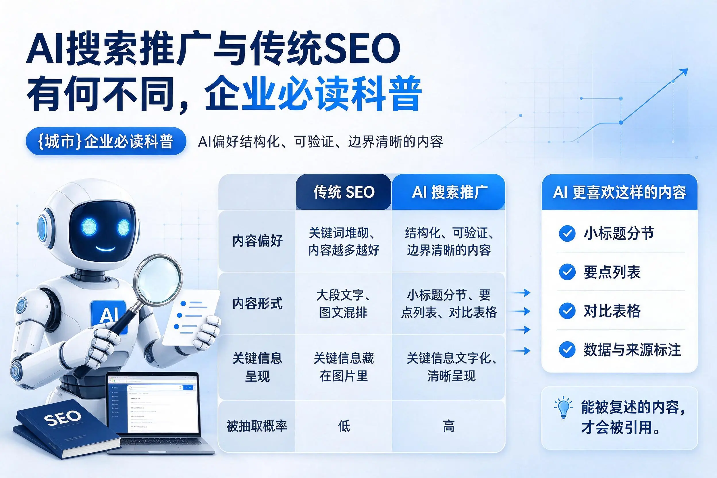 AI搜索推广与传统SEO有何不同，湖南企业必读科普